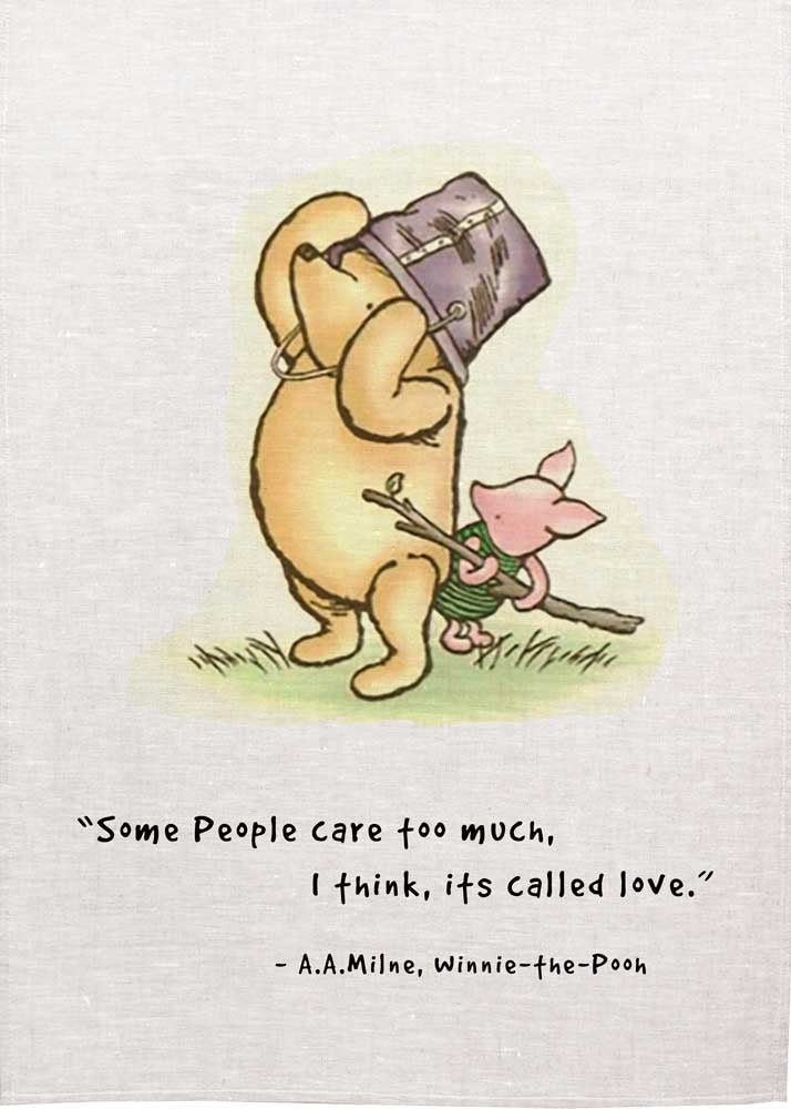 Pooh - It's called Love Tea Towel