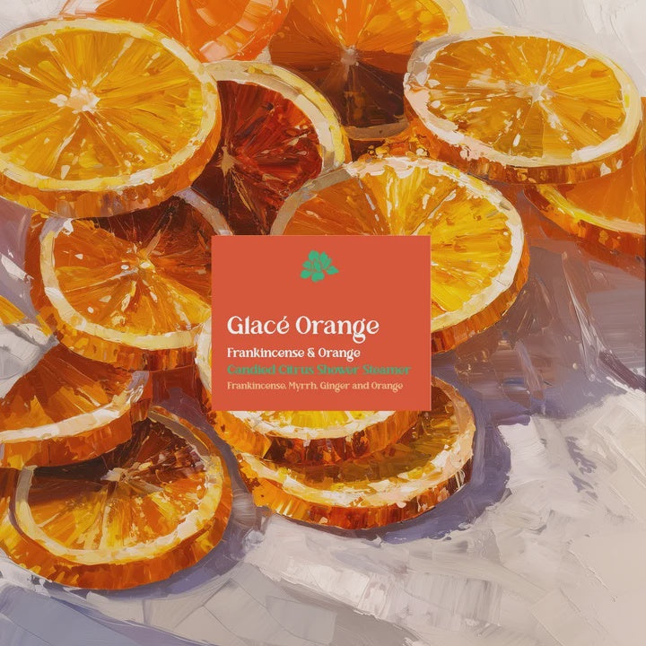 Blume & Body - Glace Orange Shower Steamer - Mudgee Honey Haven