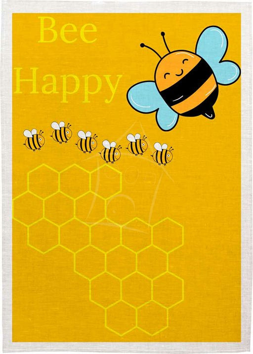 Tea Towel - Bee Happy
