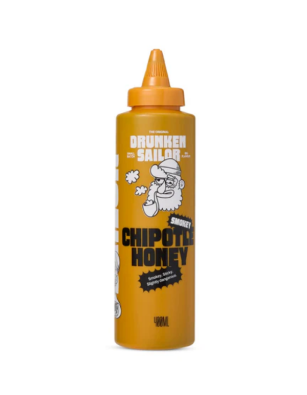 Drunken Sailor Squeezy – Smokey Chipotle Honey 400ml