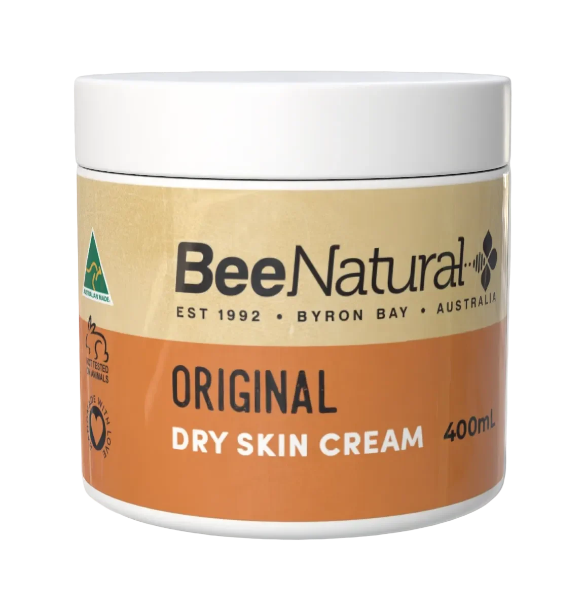 Bee Natural Dry Skin Cream 400ml - Mudgee Honey Haven