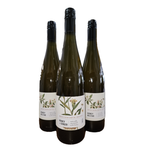 Beechworth Sparkling Honey Ginger x 3 Bottles - Mudgee Honey Haven
