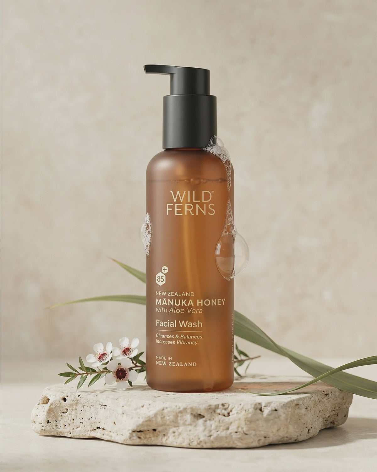 Wild Ferns Mānuka Honey Facial Wash