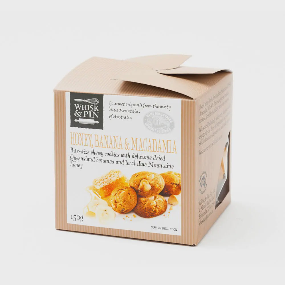 Whisk & Pin - Honey, Banana & Macadamia Cookies