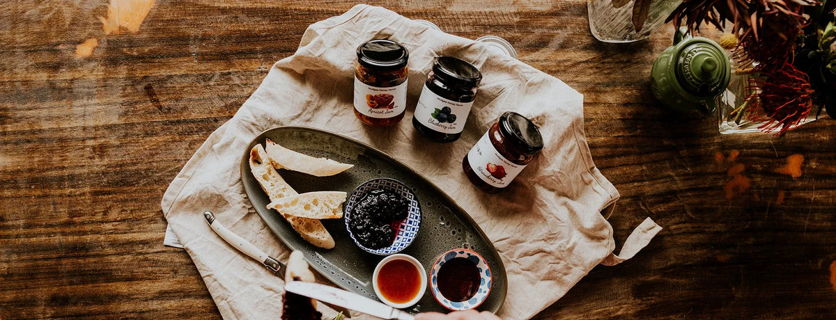 LOCALLY MADE JAMS AND RELISHES