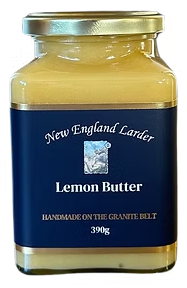 New England Larder Lemon Butter 375g - Mudgee Honey Haven
