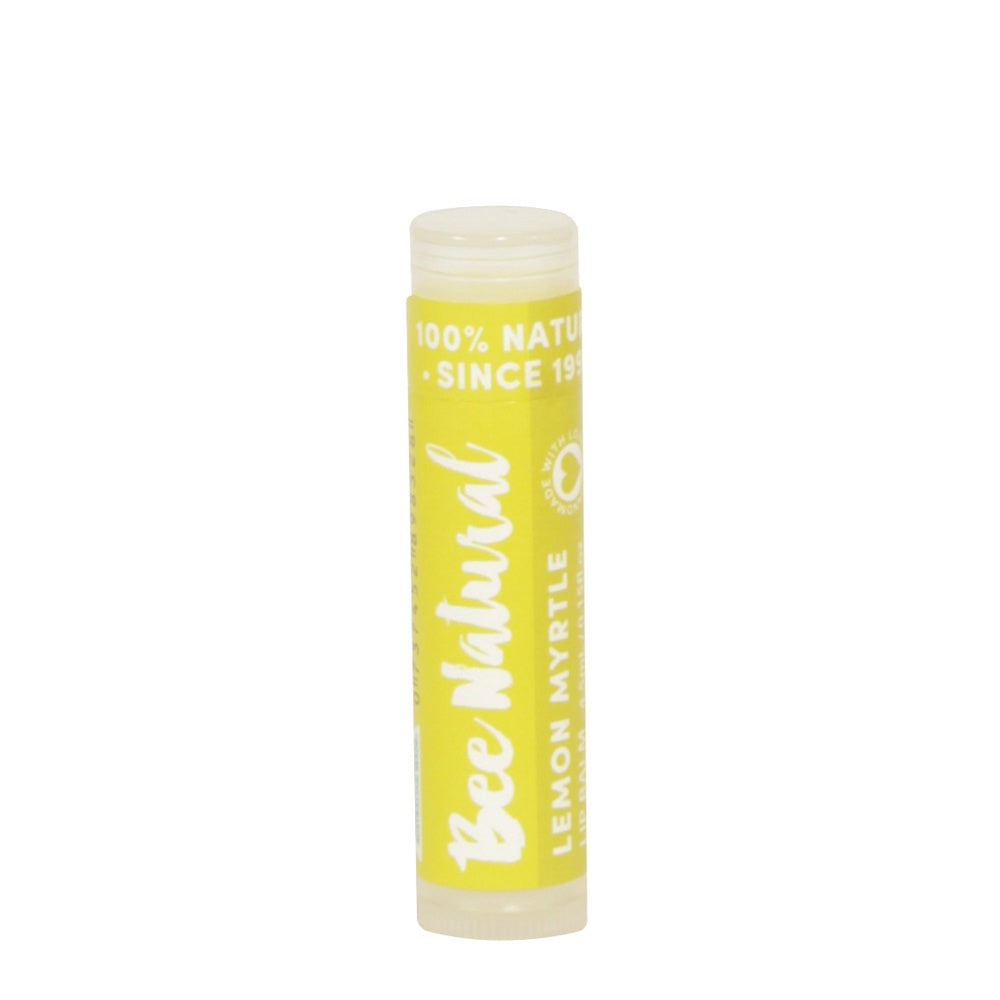 Bee Natural Lip Balm Lemon Myrtle - Mudgee Honey Haven